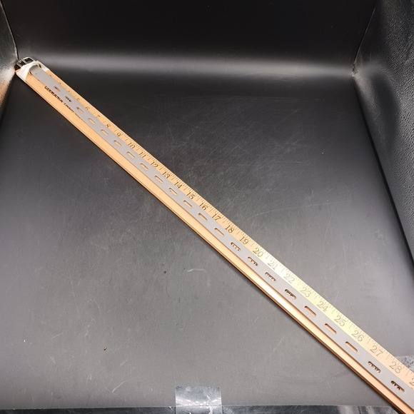 Steve Madden Skinny Belt w Silver Buckle Light Gray Classic Women's 38x.75" NWOT - Picture 6 of 12